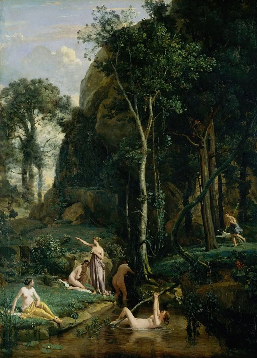 Diana and Actaeon (Diana Surprised in Her Bath)