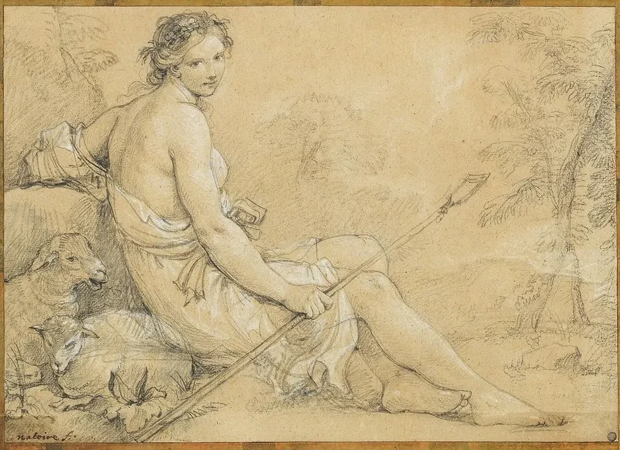 Diana, as a Young Shepherdess