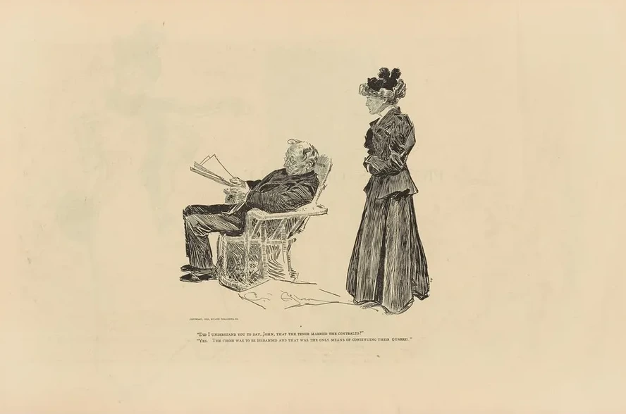 DID I Understand You to Say, John, That the Tenor Married the Contralto