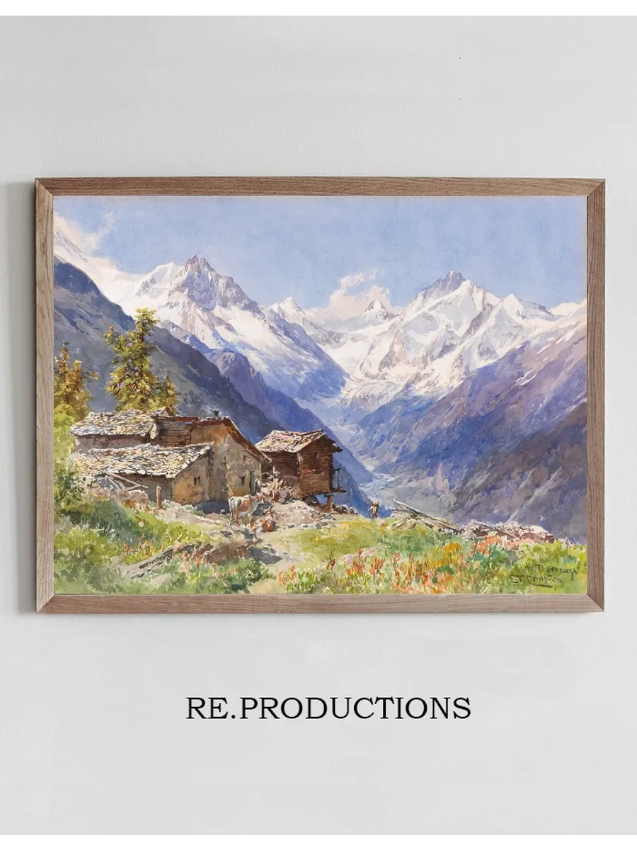 Die Alpe Barneuza (Wallis)