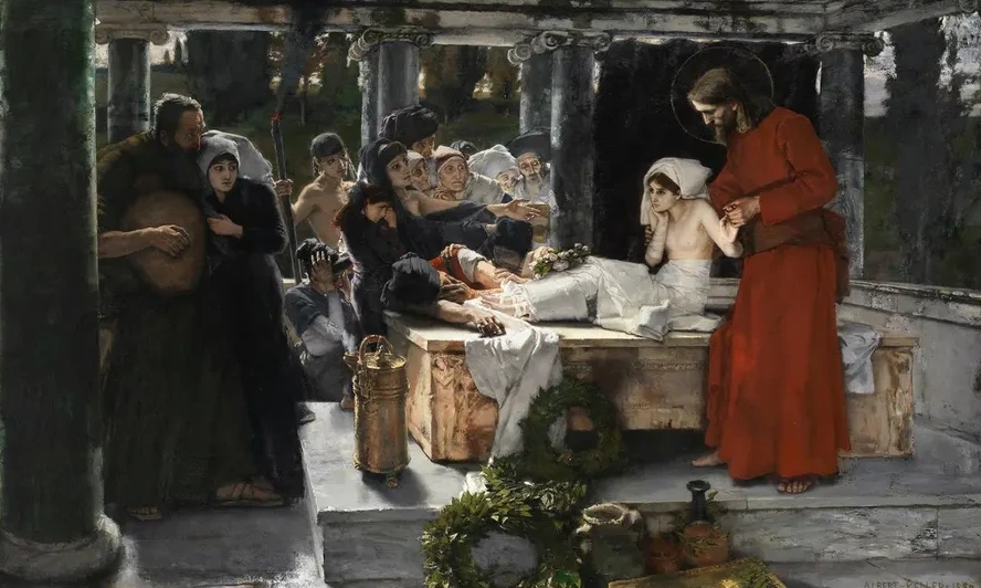 Die Erweckung der Tochter des Jairus