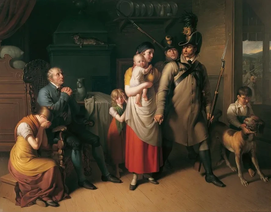 Die Heimkehr Des Landwehrmannes