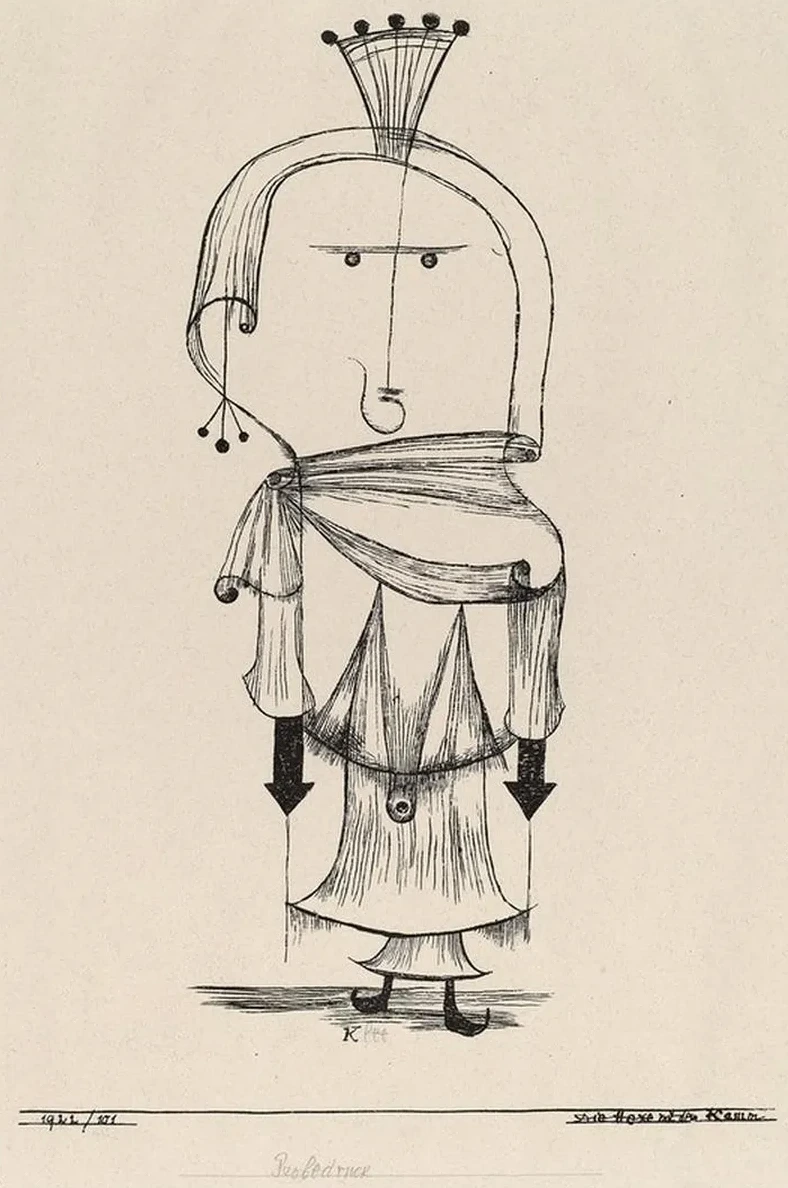 Die Hexe mit dem Kamm (Witch with a Comb)