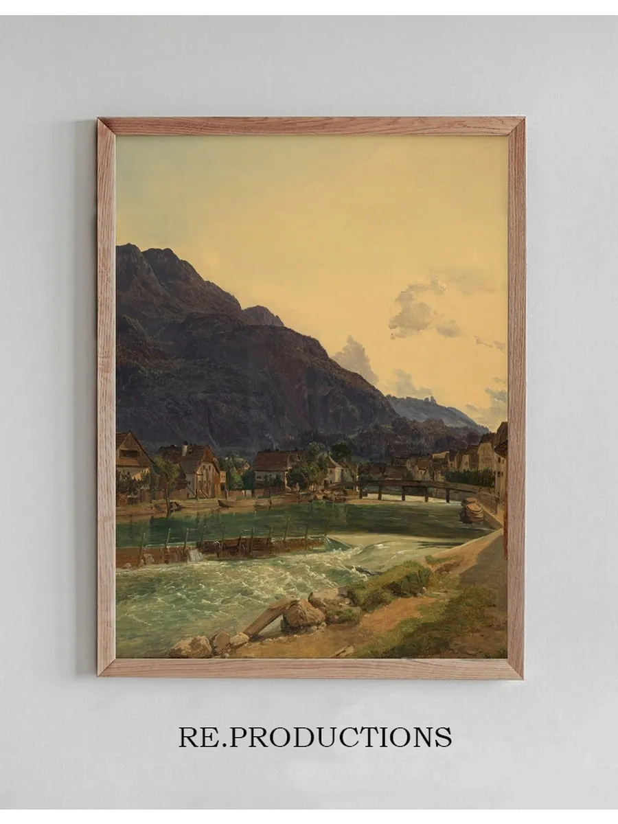 Die Traun bei Ischl
