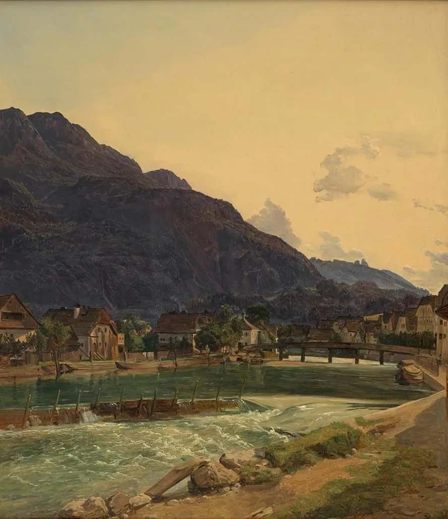 Die Traun bei Ischl