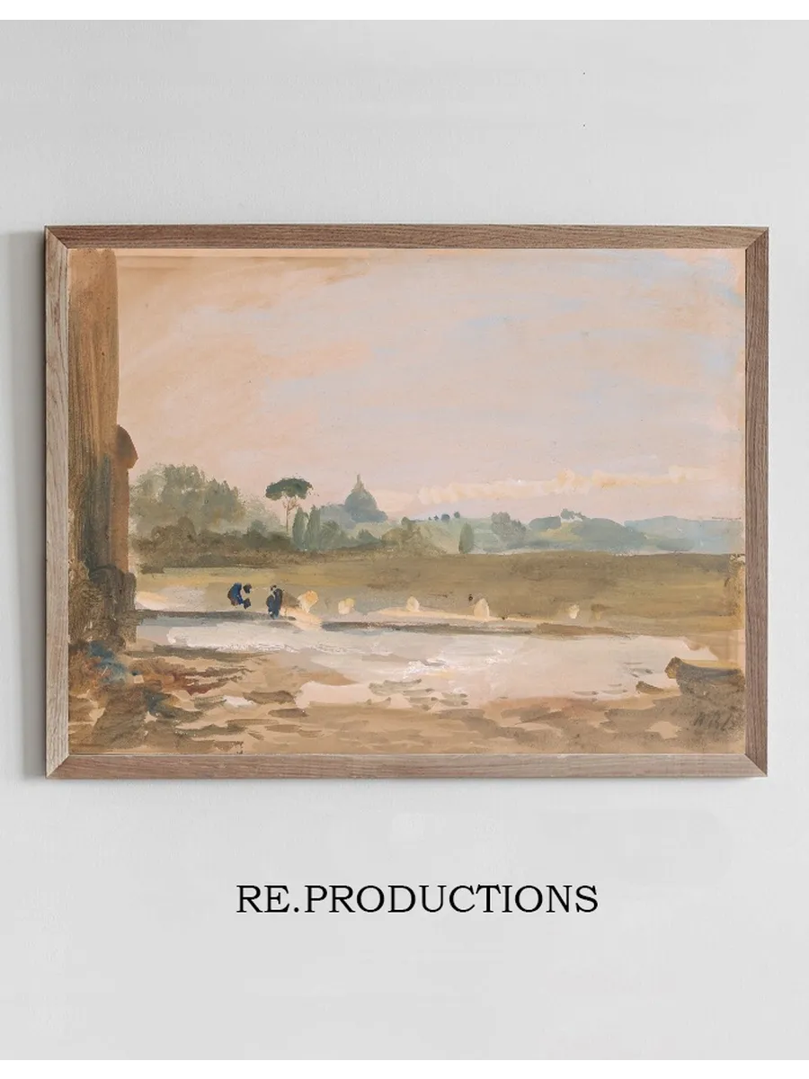 Distant View of Rome