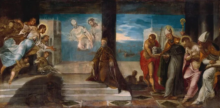 Doge Alvise Mocenigo (1507 1577) Presented to the Redeemer