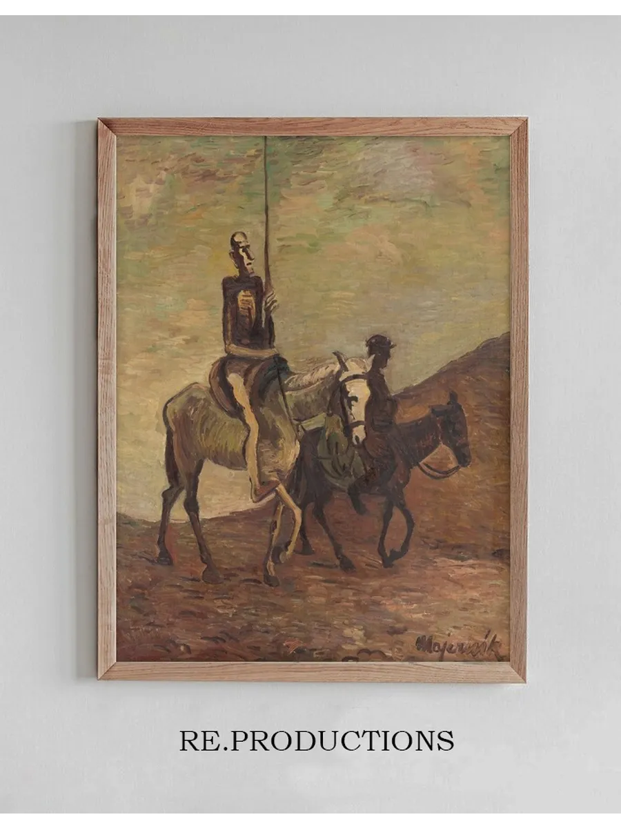 Don Quichotte and Sancho Panza
