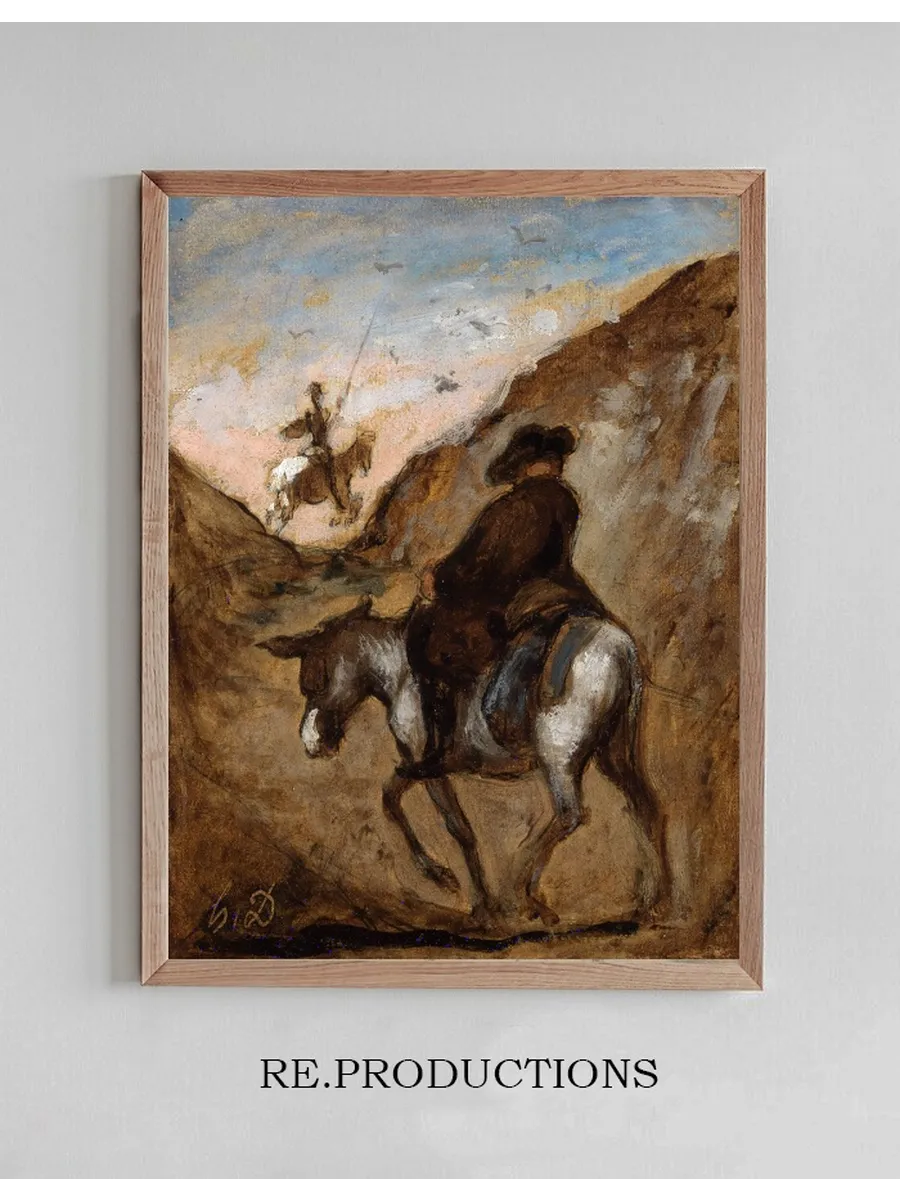 Don Quijote und Sancho Panza