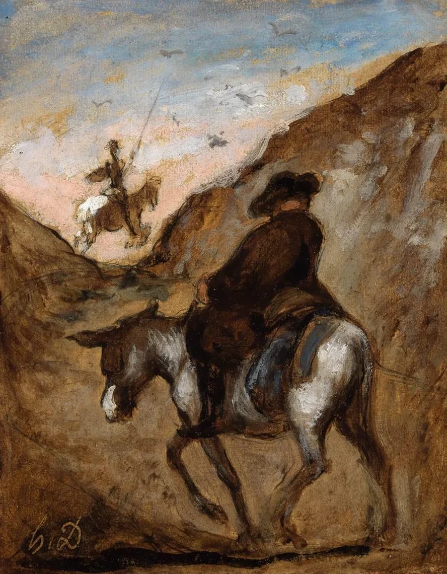 Don Quijote und Sancho Panza