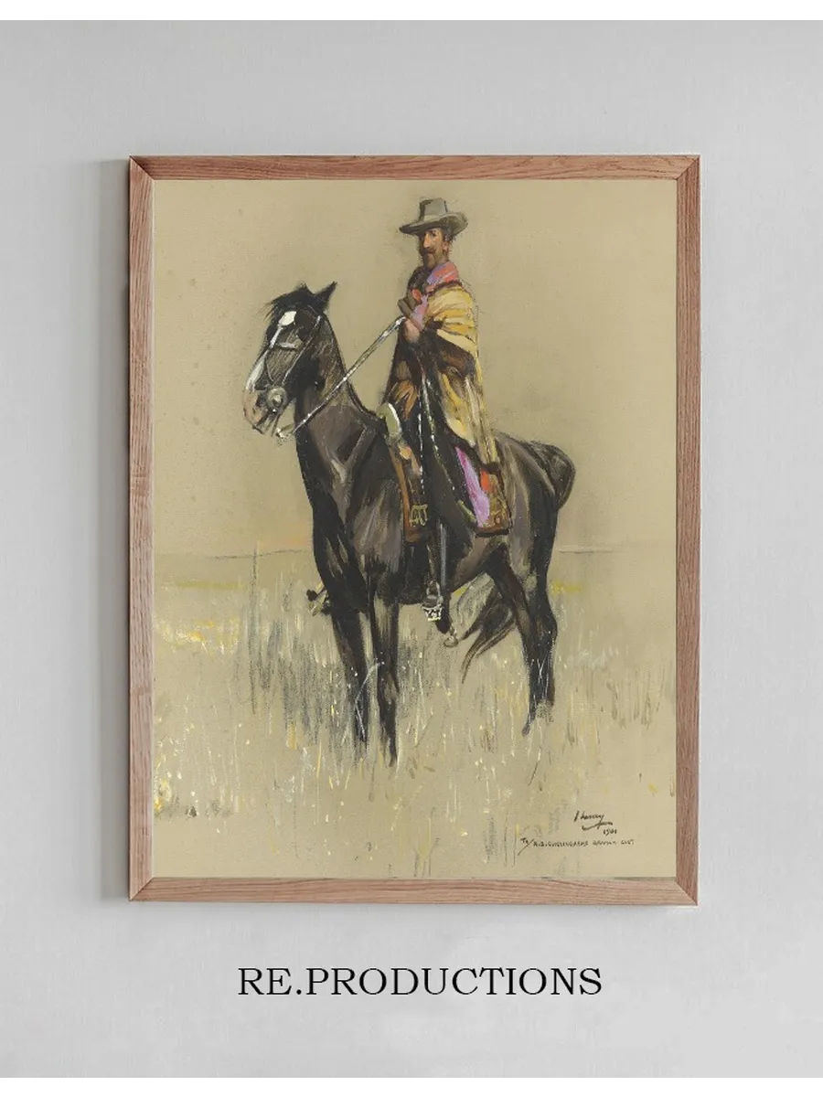 Don Roberto Robert Bontine Cunninghame Graham on Pampa