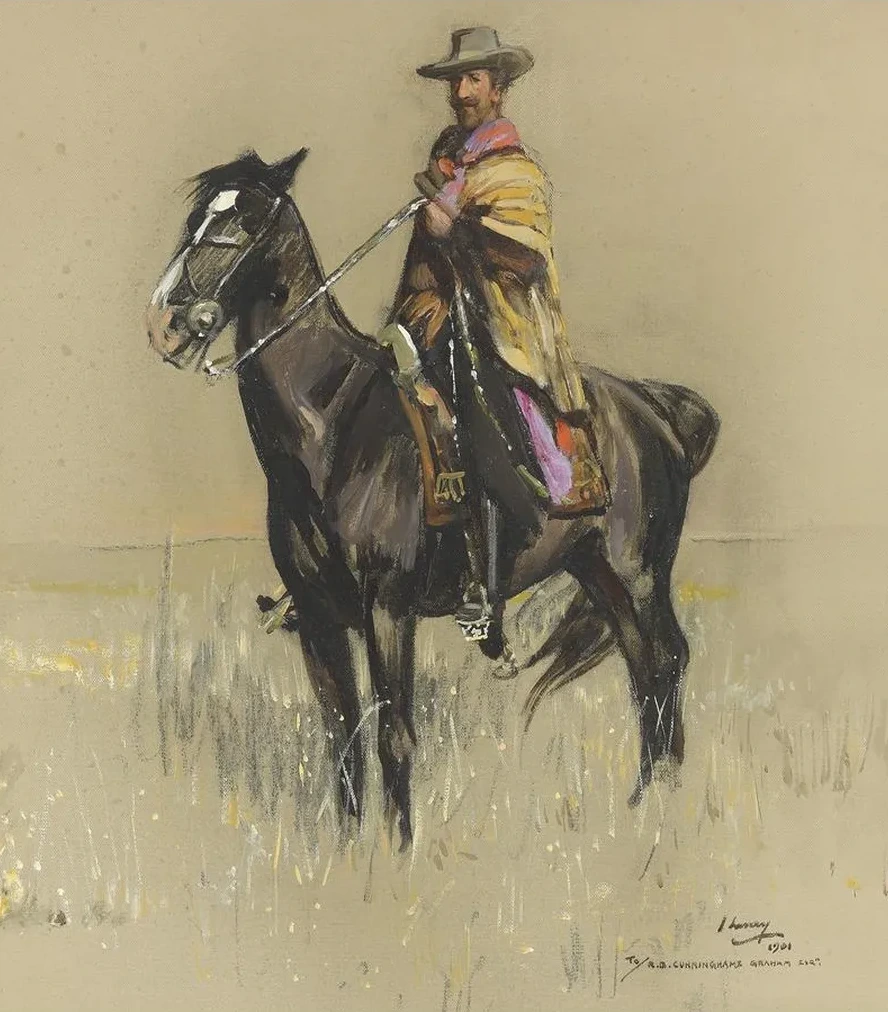 Don Roberto Robert Bontine Cunninghame Graham on Pampa