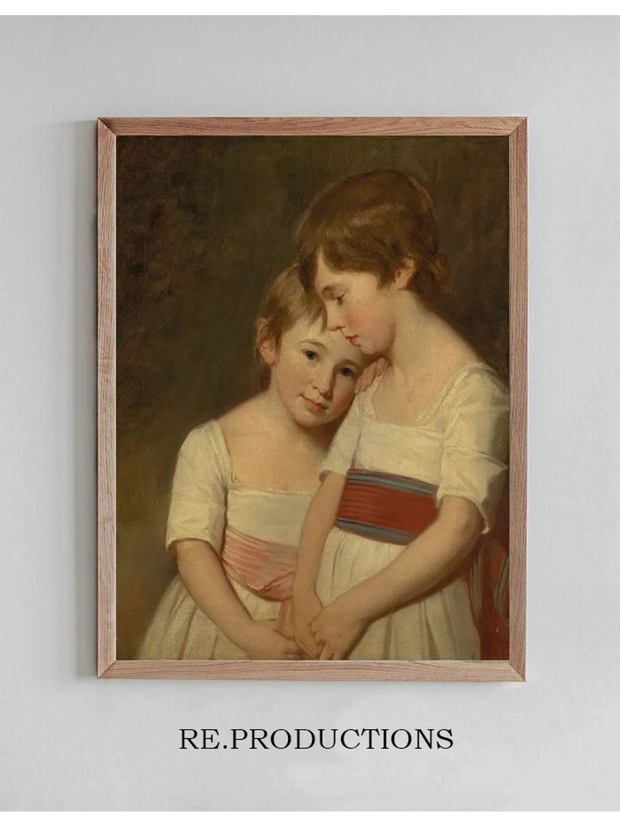 Double Portrait of Two Siblings