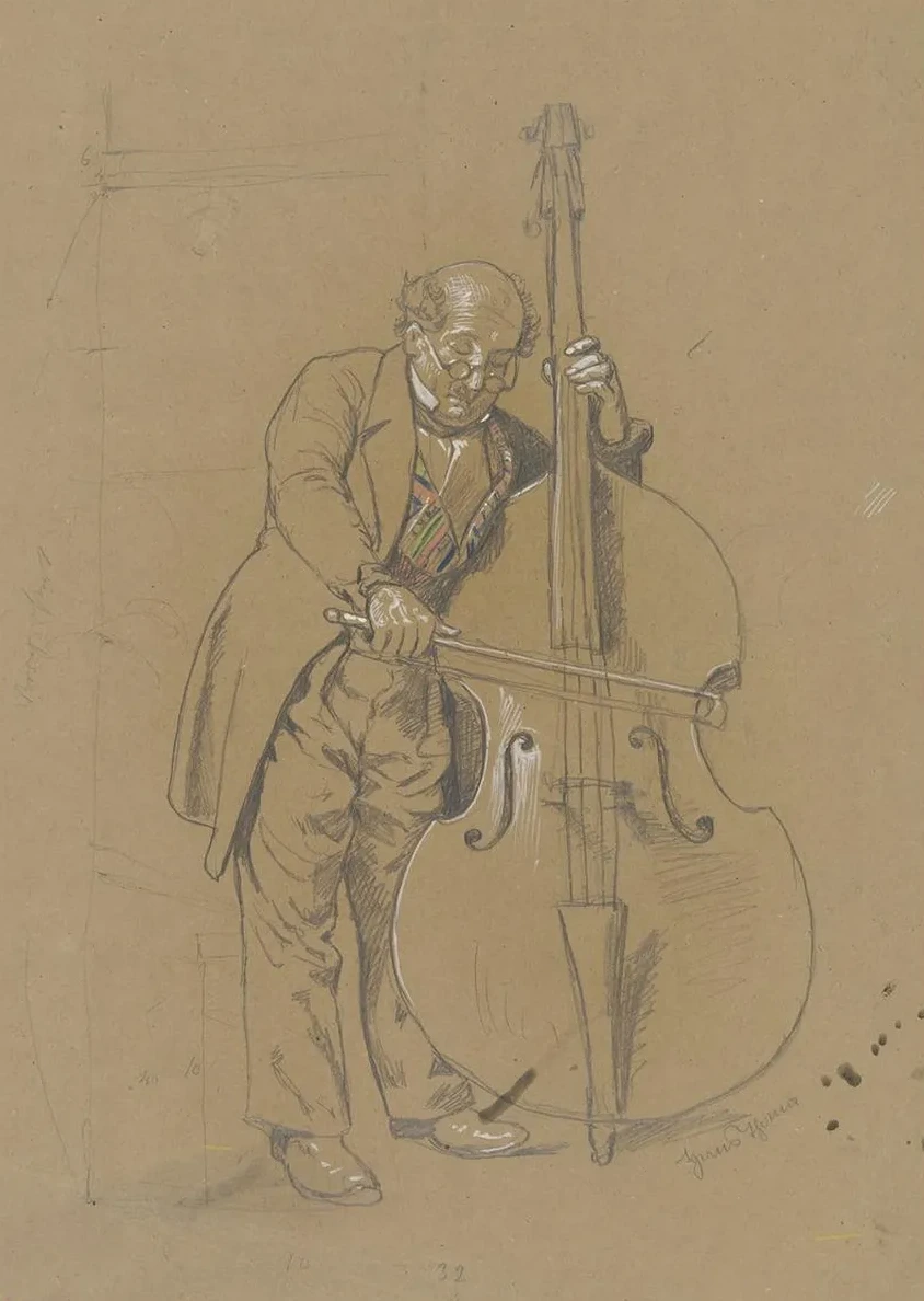 Double - Bass Player