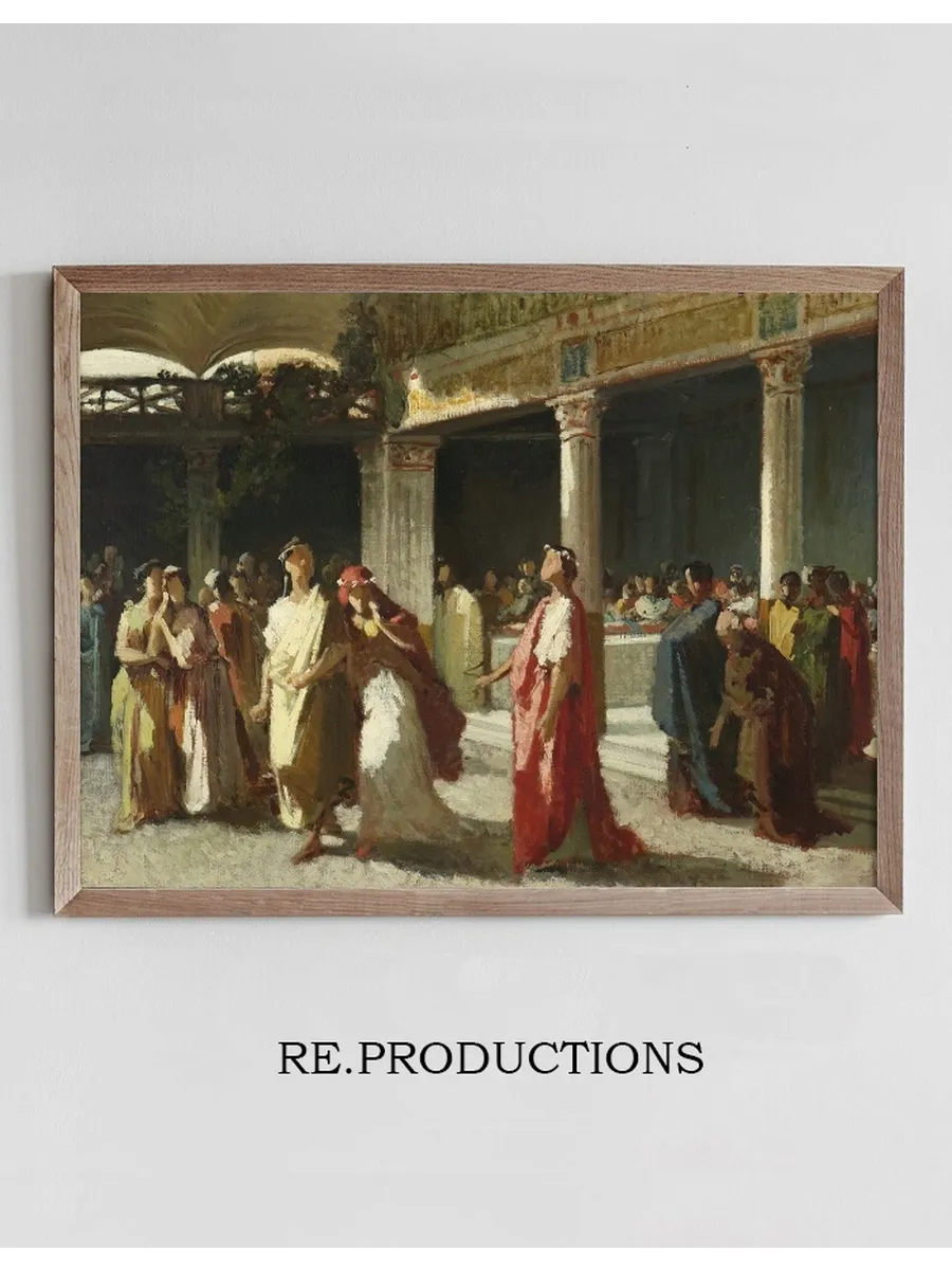 Dramatic Scene in a Court