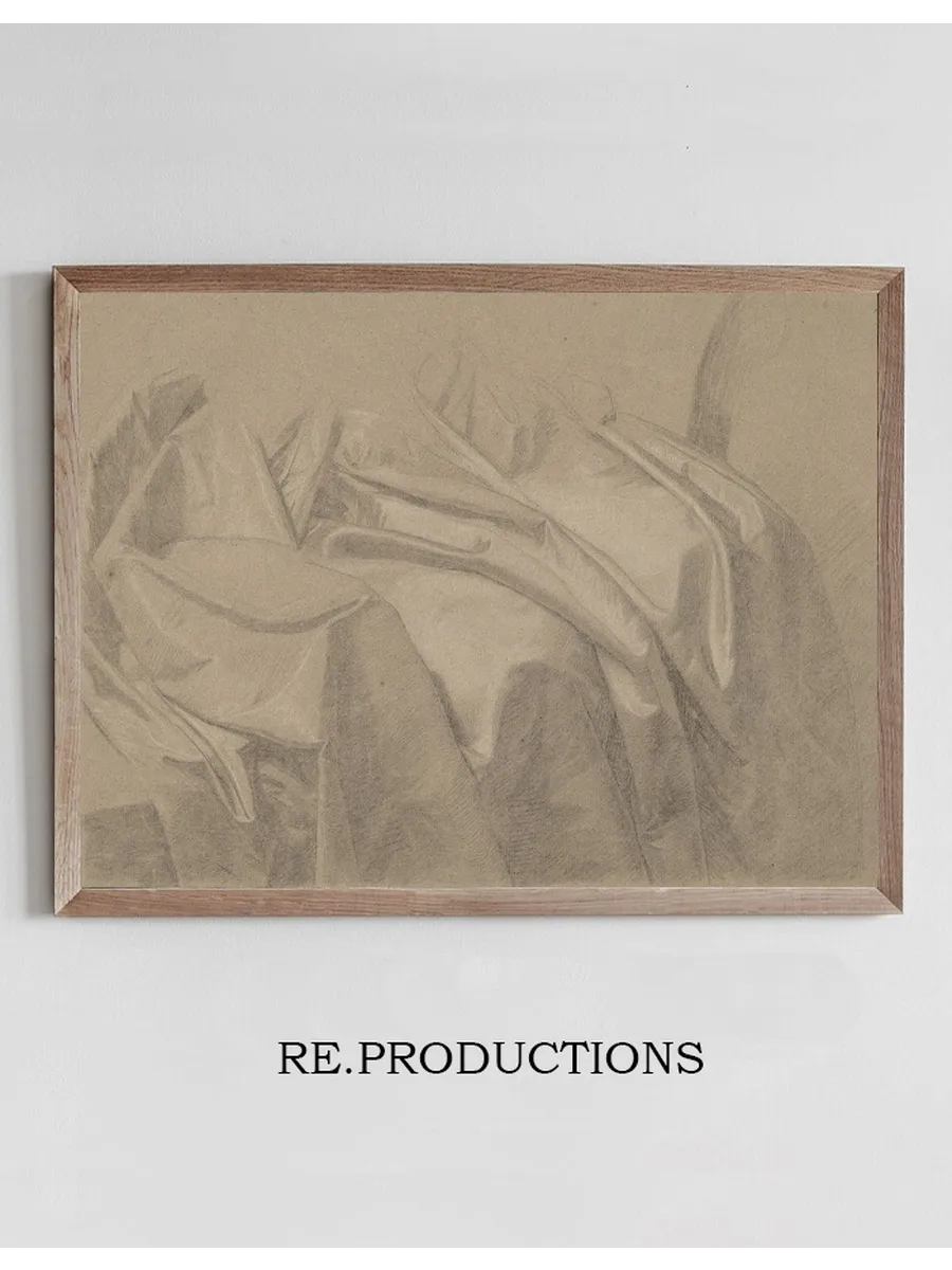 Drapery Study for Mary and Elizabeth Royall
