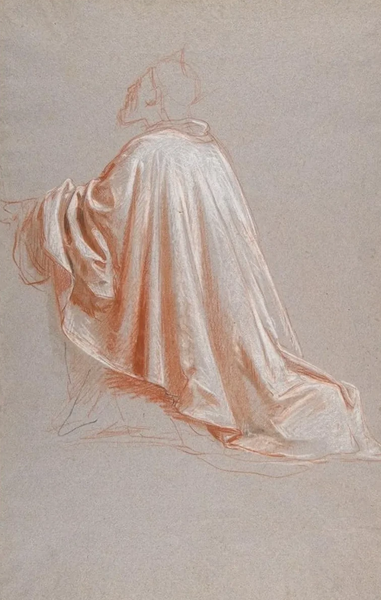 Drapery Study for a Bishop