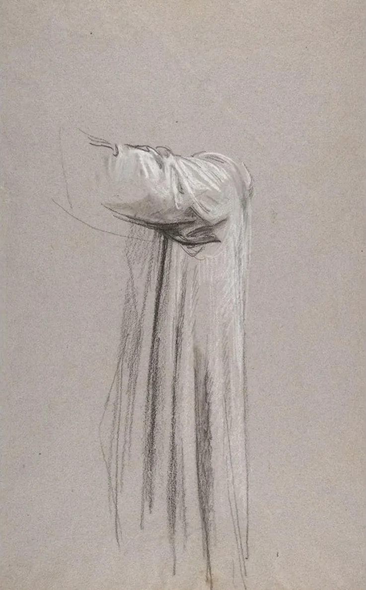 Drapery Study for a Monk