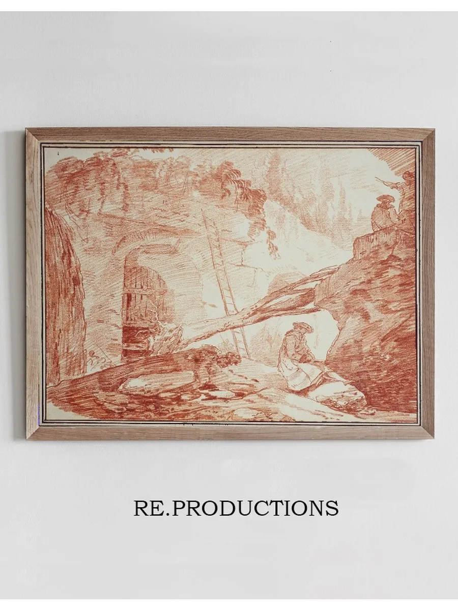 Draughtsman in the Ruins of the Palatine
