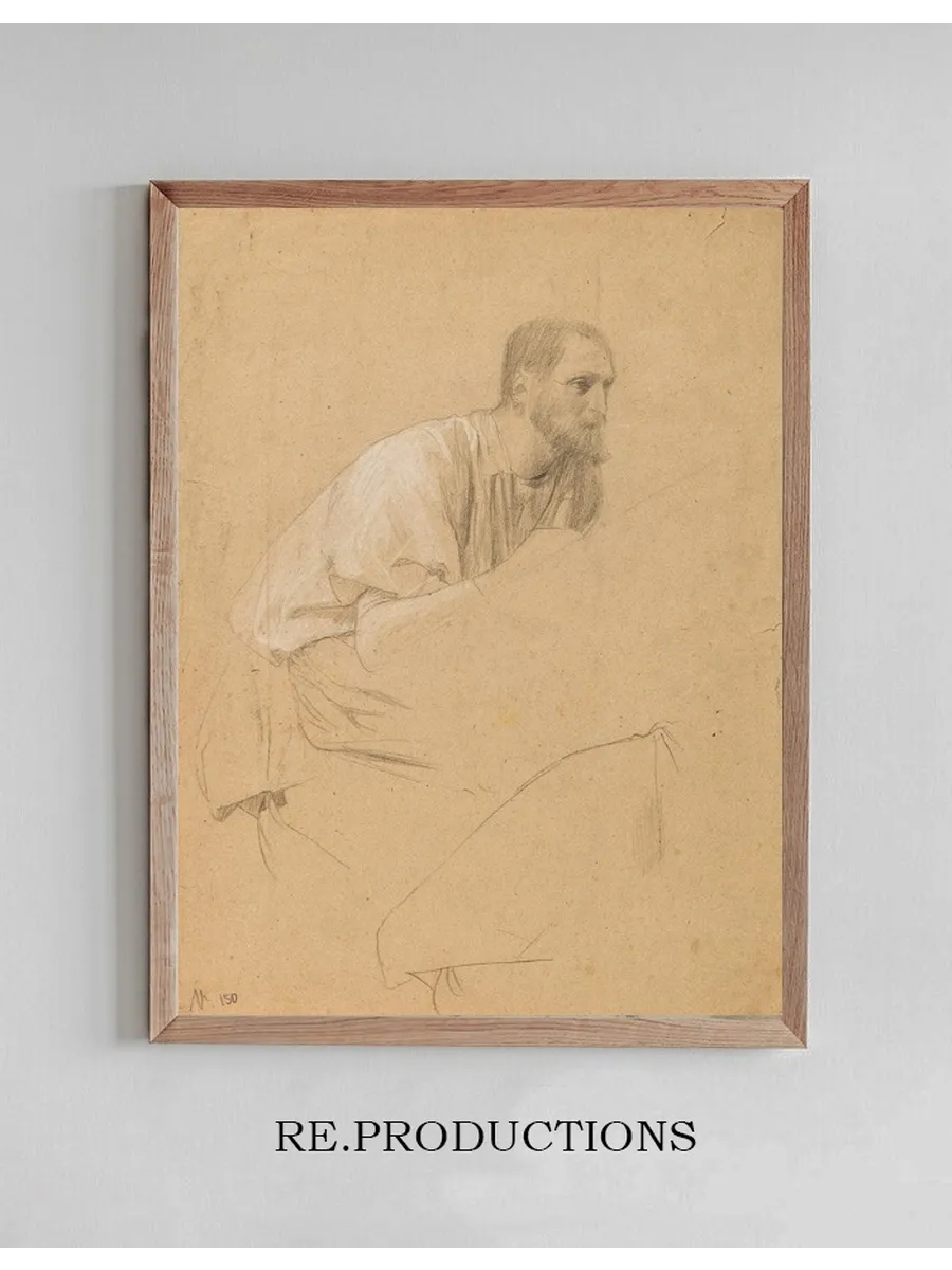 Drawing Older Man