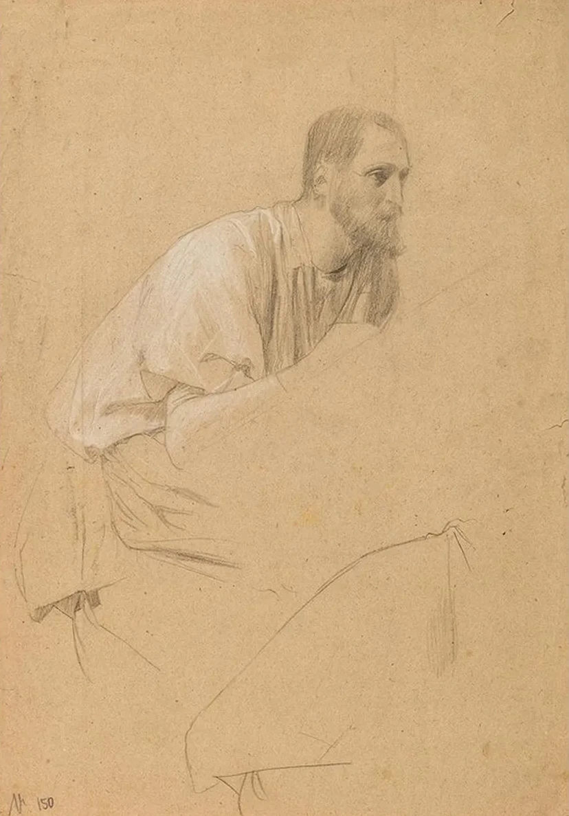 Drawing Older Man