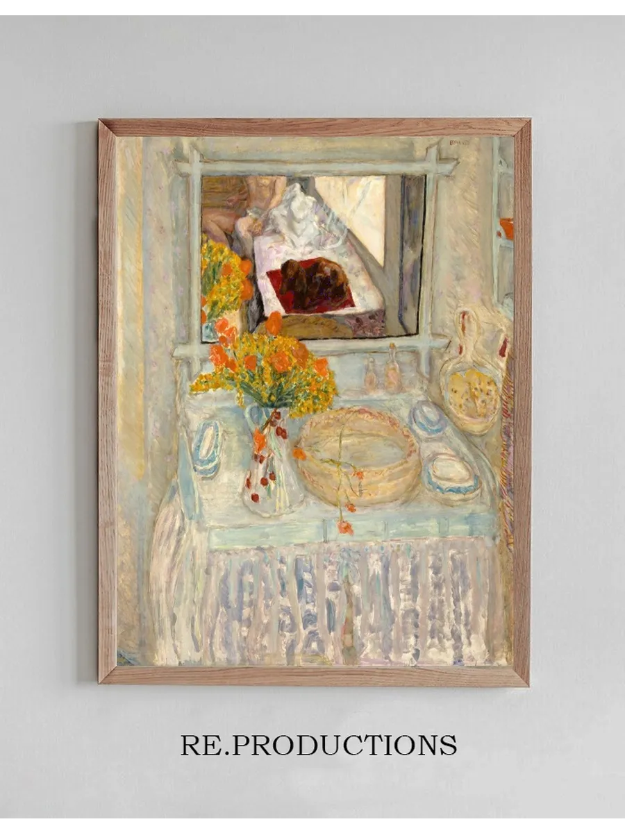 Dressing Table and Mirror