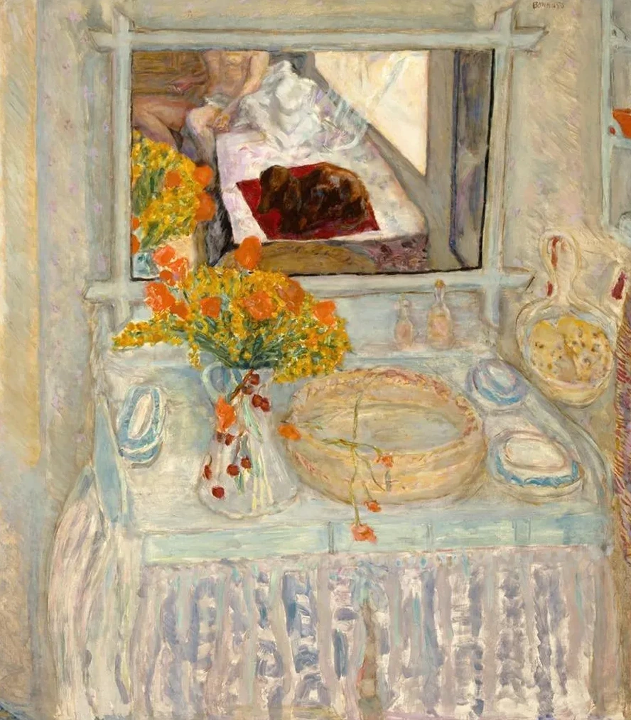 Dressing Table and Mirror