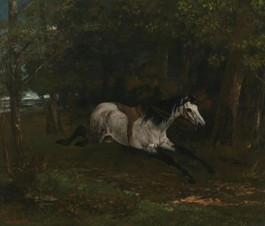 Durchgehendes Pferd
