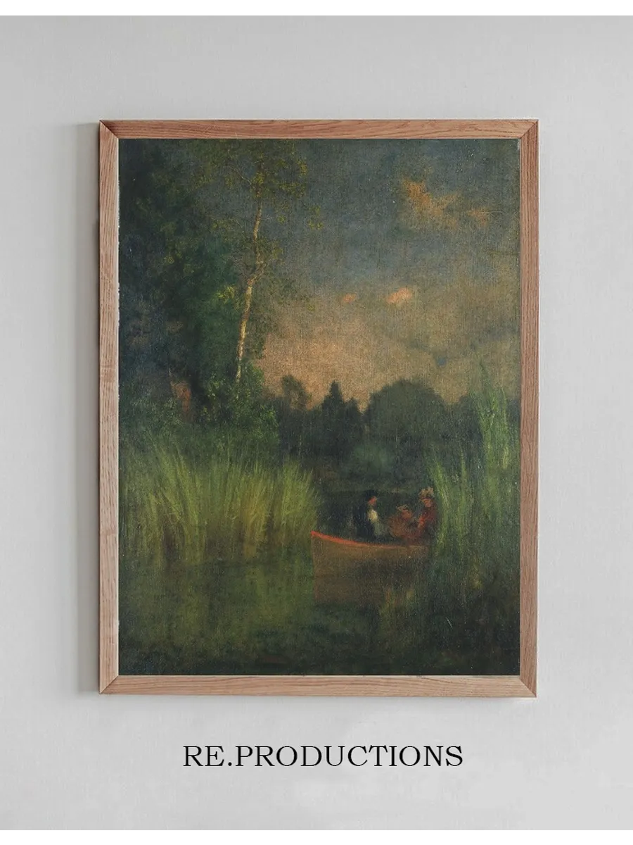Dusk in the Rushes (Alexandria Bay)