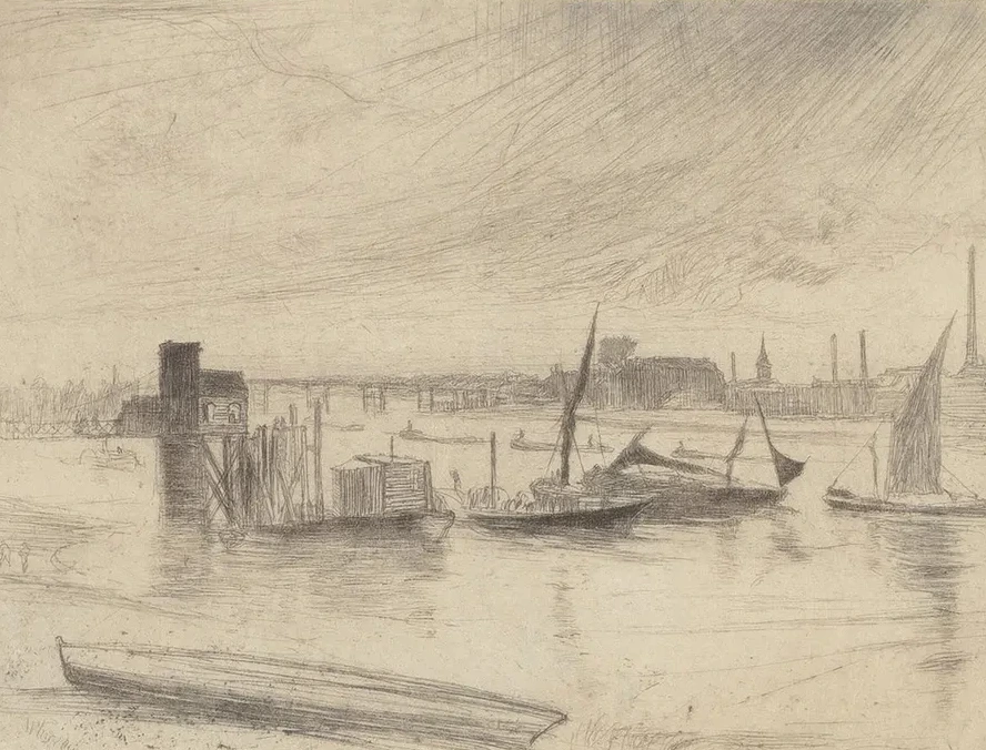 Early Morning, Battersea (Kennedy 75)