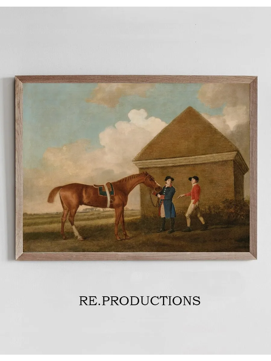Eclipse at Newmarket with a Groom and Jockey