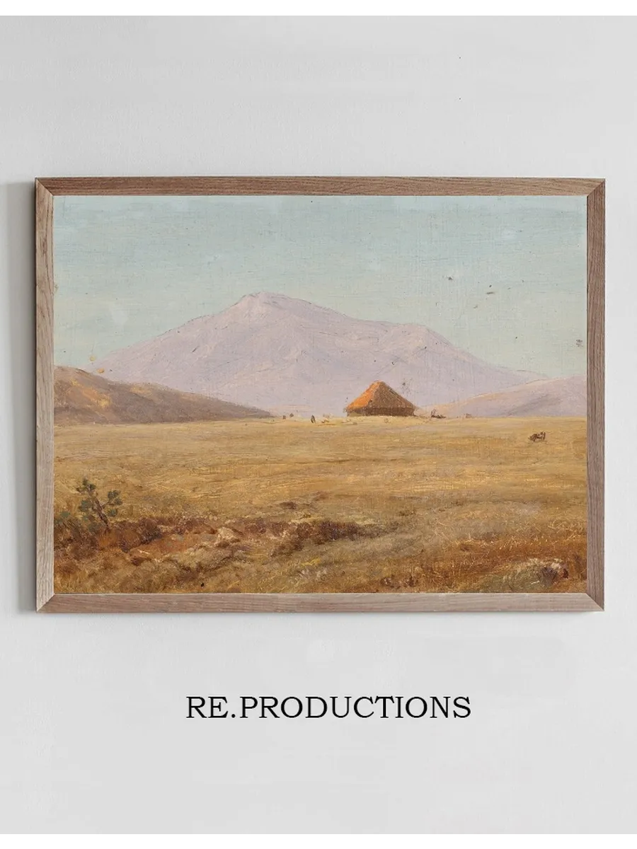 Ecuador, Mountain Plateau with Hut
