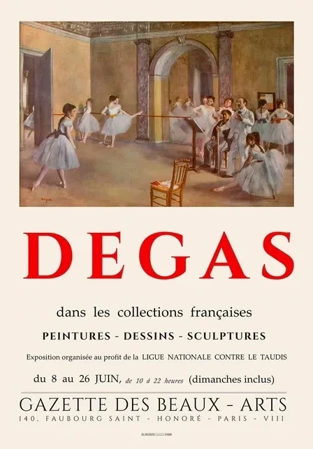 Edgar Degas - Art exhibition