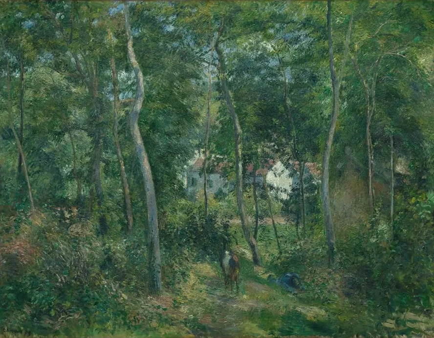 Edge of the Woods Near L Hermitage, Pontoise