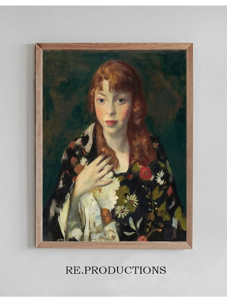 Edna Smith in a Japanese Wrap