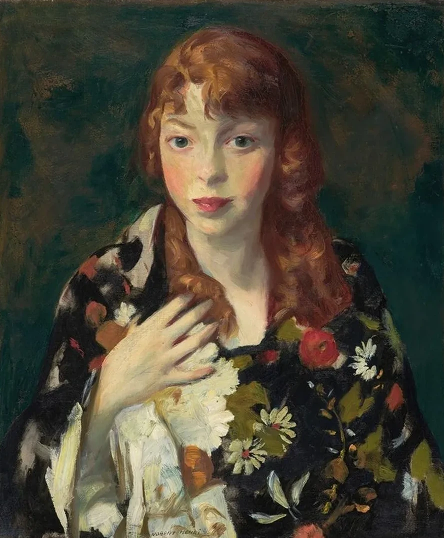 Edna Smith in a Japanese Wrap