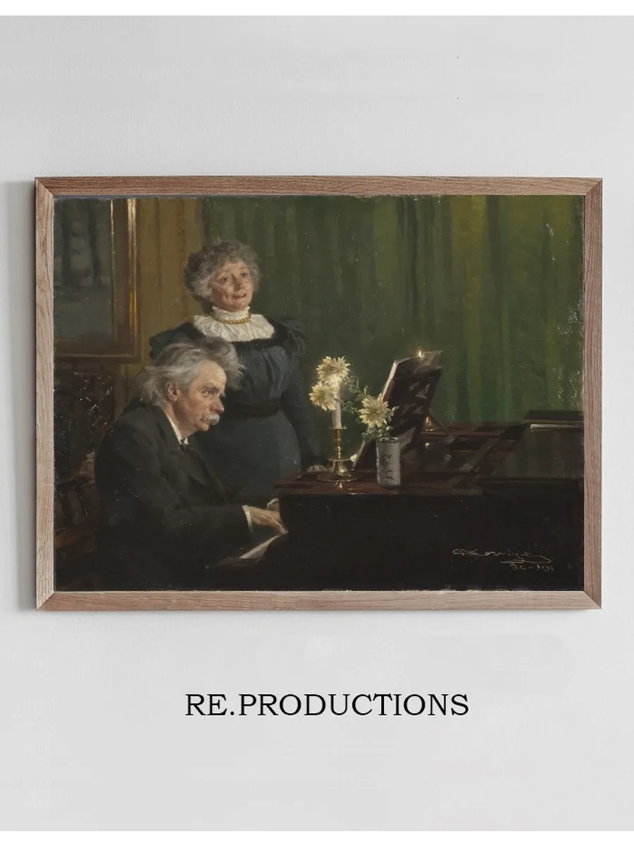 Edvard Grieg and Nina Grieg