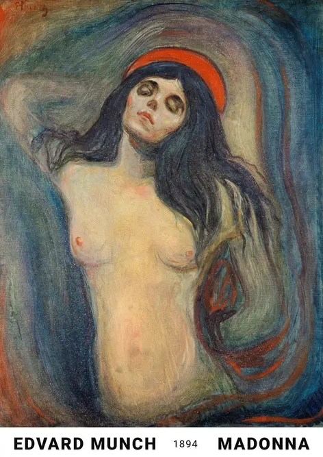 Edvard Munch Madonna 1896