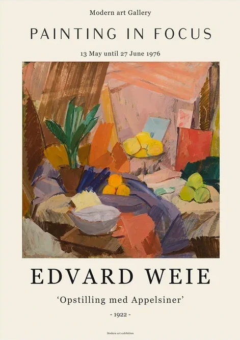 Edvard Weie - Appelsiner