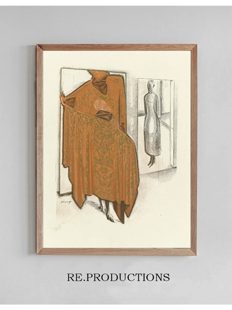 Effet de Glace Manteau du Soir, de Paul Poiret