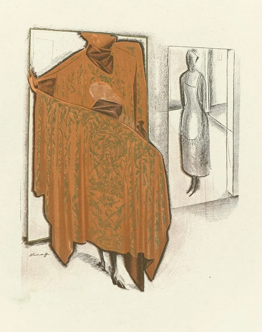 Effet de Glace Manteau du Soir, de Paul Poiret