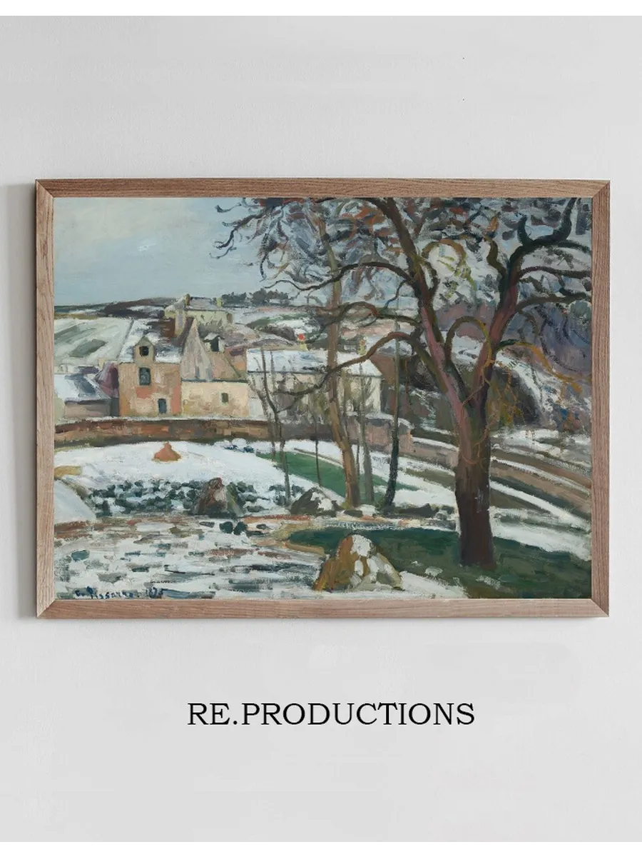 Effet de neige L Hermitage, Pontoise