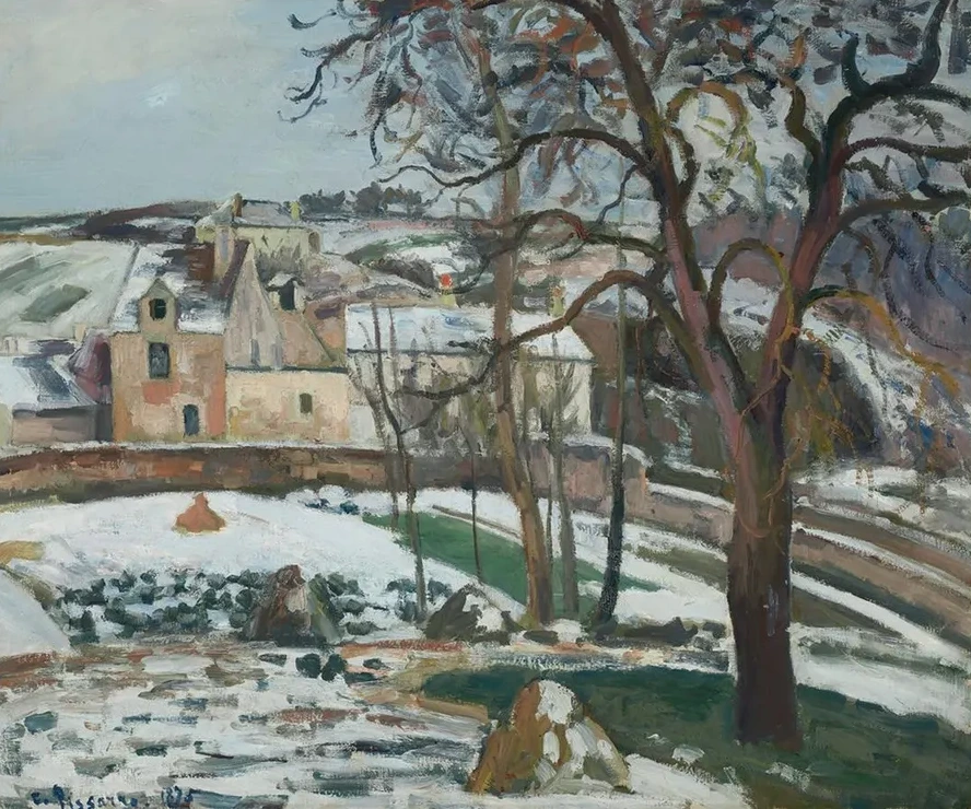Effet de neige L Hermitage, Pontoise