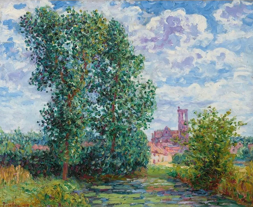 Effet de Soleil Par Temps D Orage, Larchant