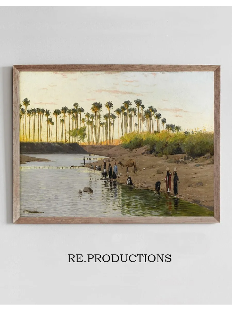 Egyptian Landscape William Kuhnert