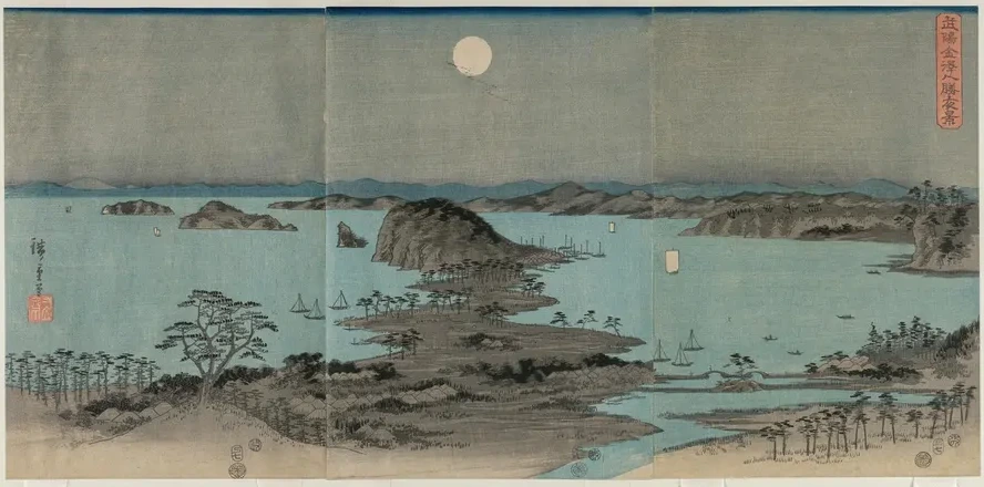 Eight Views of Kanazawa at Night