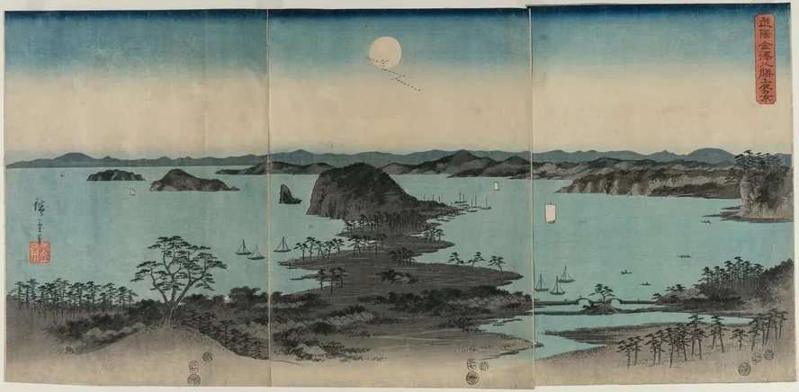 Eight Views of Kanazawa at Night