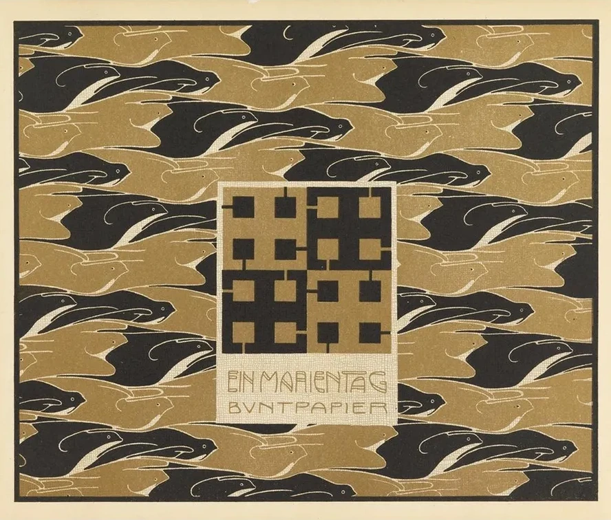 Ein Marientag Buntpapier (A Mary's Day Decorated Paper)