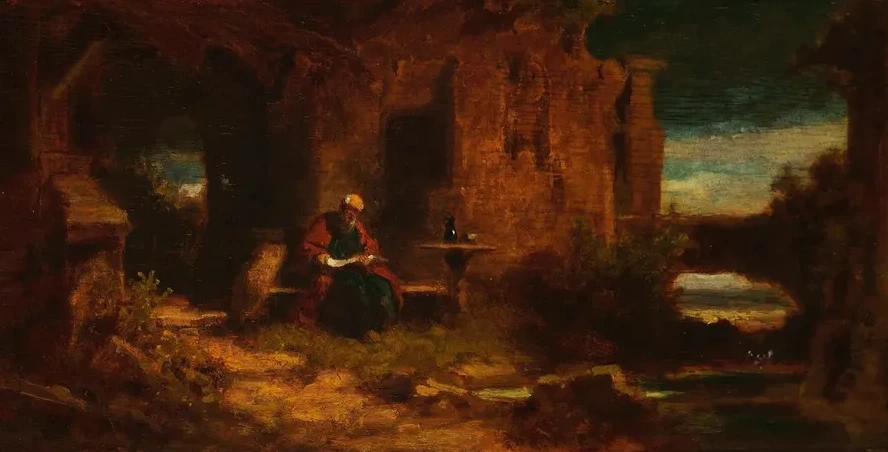 Einsiedler in Der D Mmerung (der Anachoret)