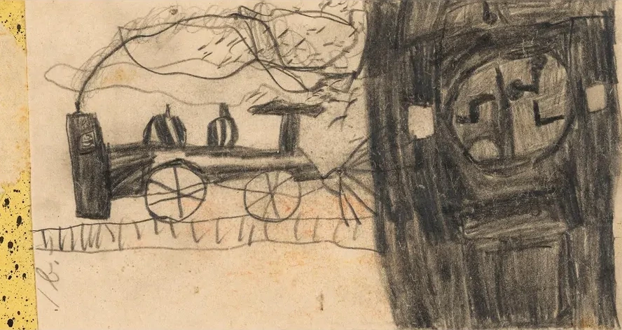 Eisenbahn (kinderzeichnung)
